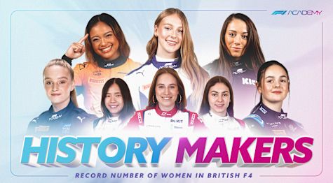 Five F1 ACADEMY drivers to race in Round 6 of F4 British Championship in historic weekend for female representation