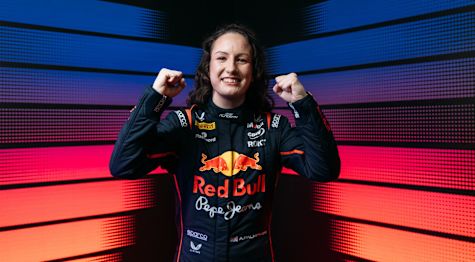 Introducing Alisha Palmowski The Red Bull Racing driver on dodgy karaoke performances Strictly and naming her cars