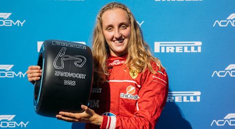 QUALIFYING Weug narrowly comes out on top over Palmowski to claim pole position in chaotic Zandvoort session