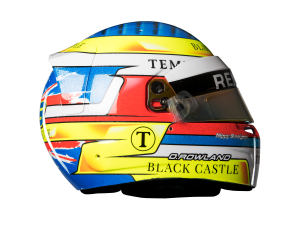 Helmet of OLIVER ROWLAND