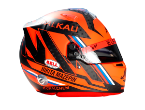 Helmet of NIKITA MAZEPIN