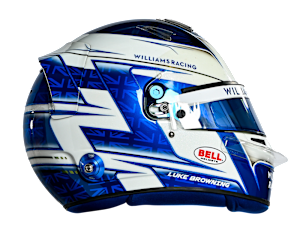 Helmet of LUKE BROWNING