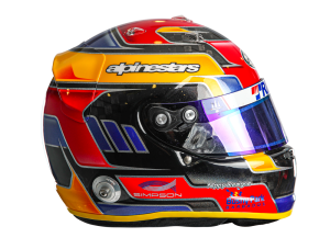 Helmet of ZANE MALONEY