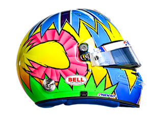 Helmet of CHARLIE WURZ