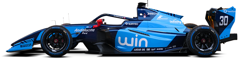 Car of DAMS Lucas Oil