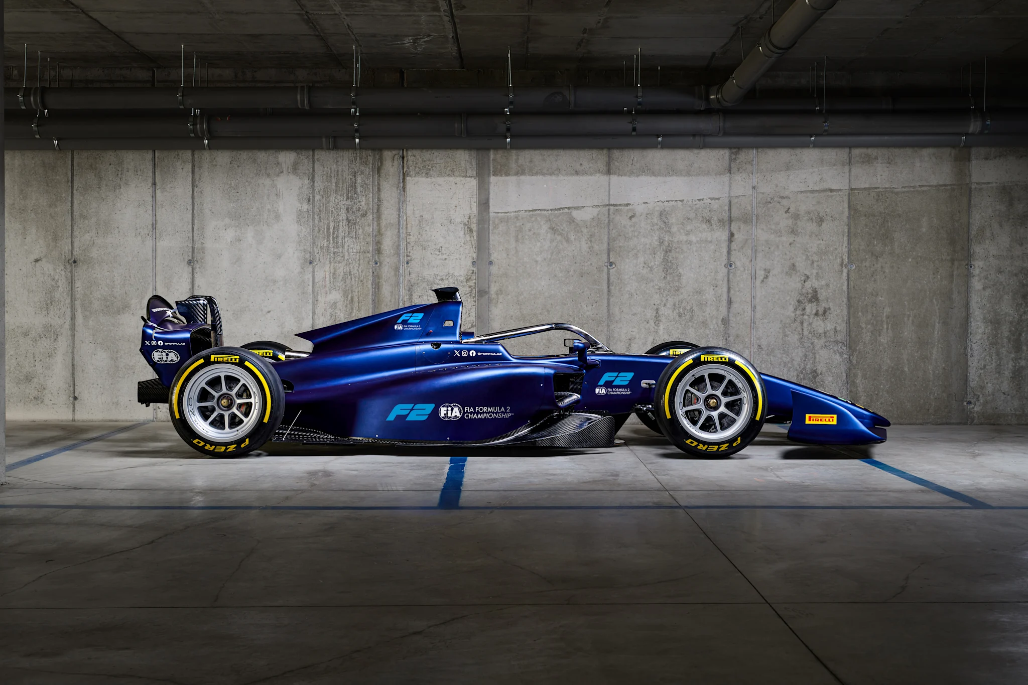F2 car and engine
