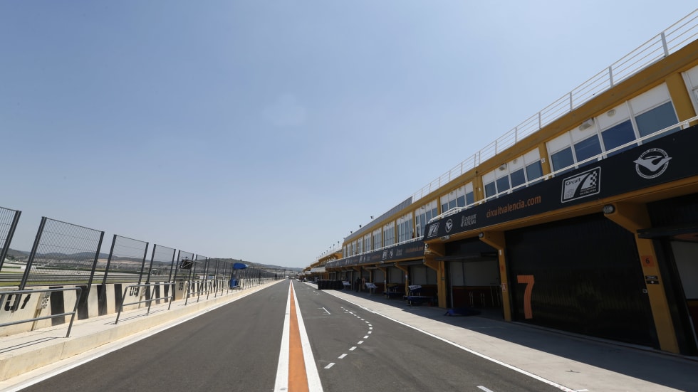 Post-season testing Day 2 Entry List