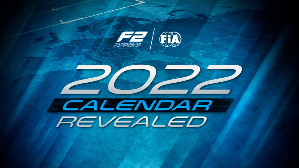 Fia Formula 2 Championship 22 Season Calendar Announced