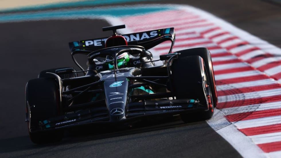 Formula 2 drivers get behind the wheel in F1’s Young Driver Test in Abu Dhabi