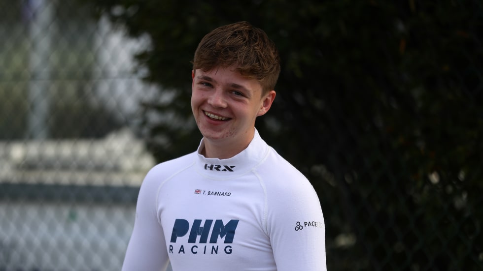 Taylor Barnard graduates to Formula 2 with PHM AIX Racing and completes 2024 grid