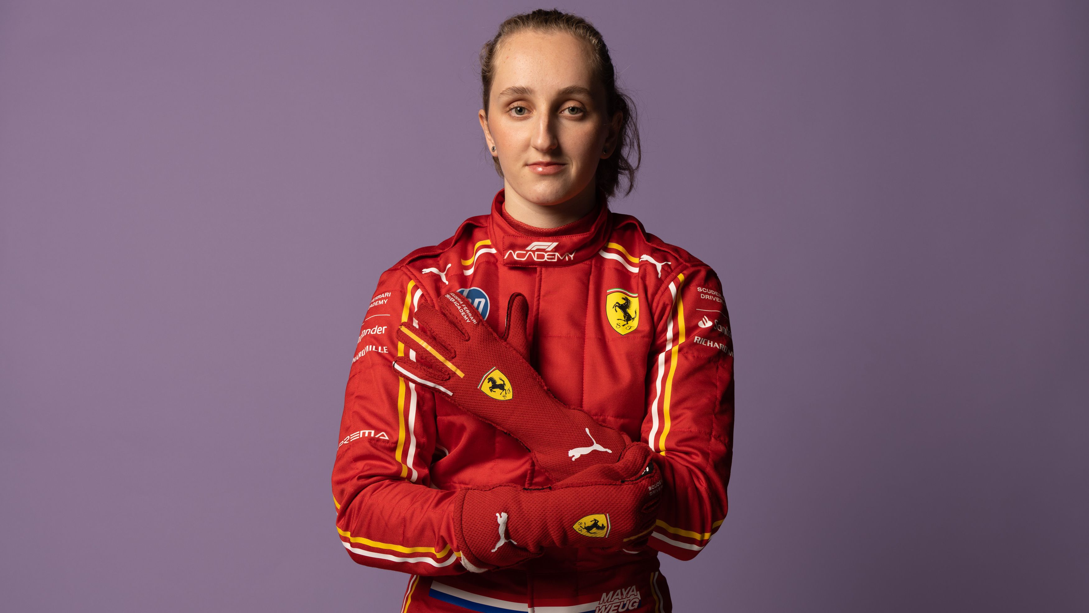 Maya Weug, Ferrari Driver Academy member