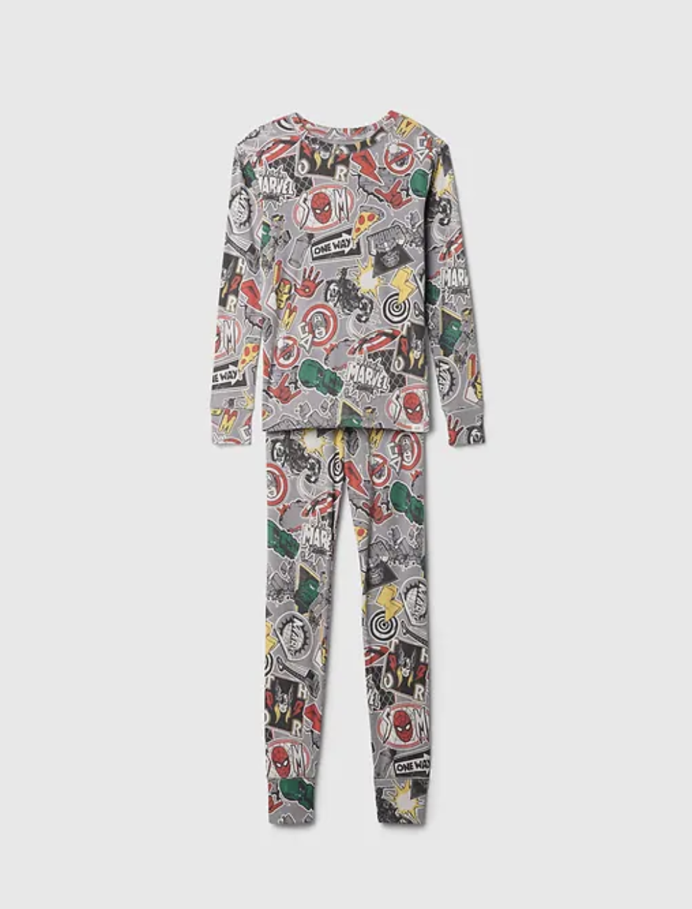 Kids Marvel Organic Brushed Cotton Spider-Man PJ Set