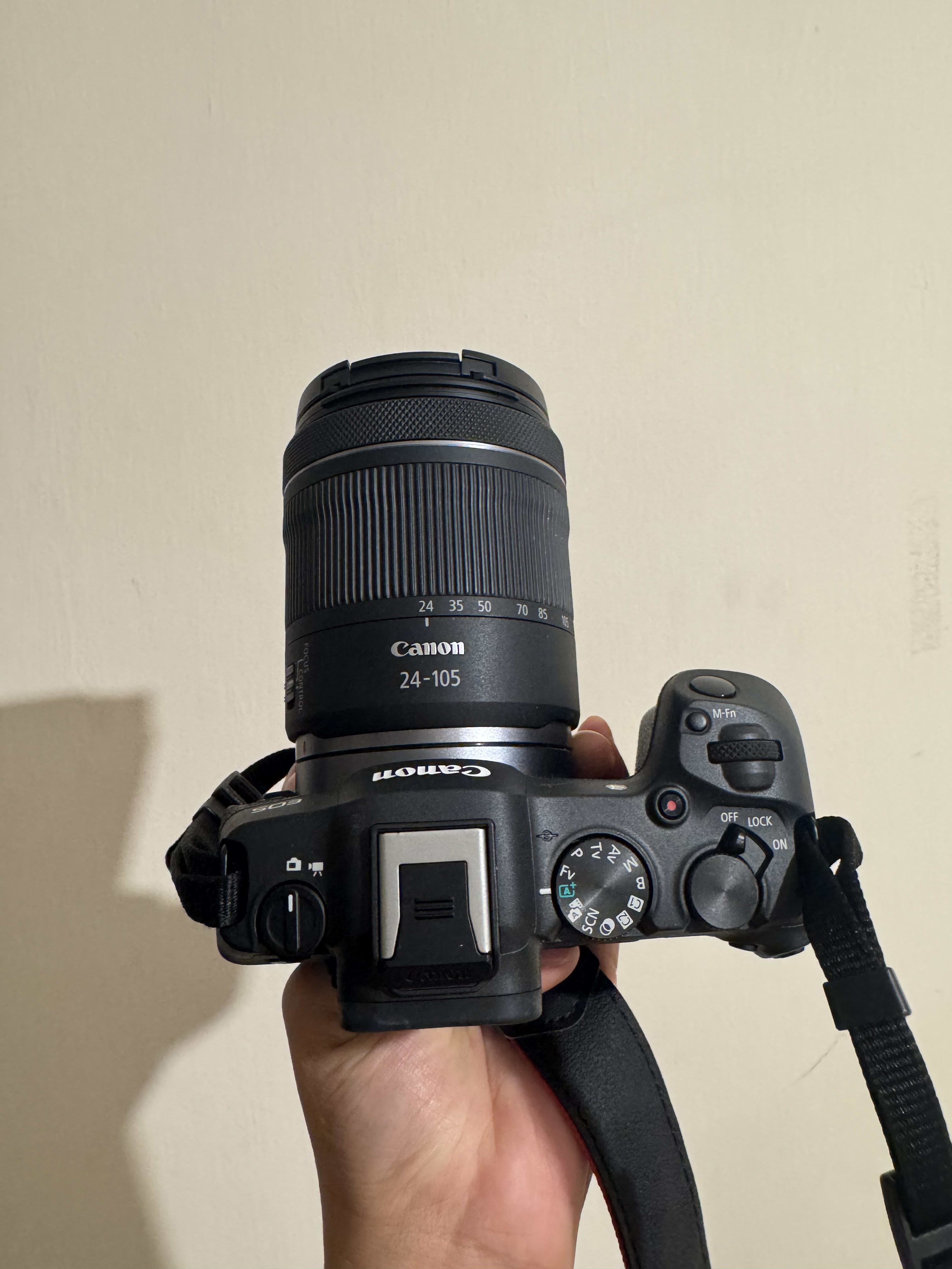 Canon EOS R8, 24–105mm Lens, Tripod