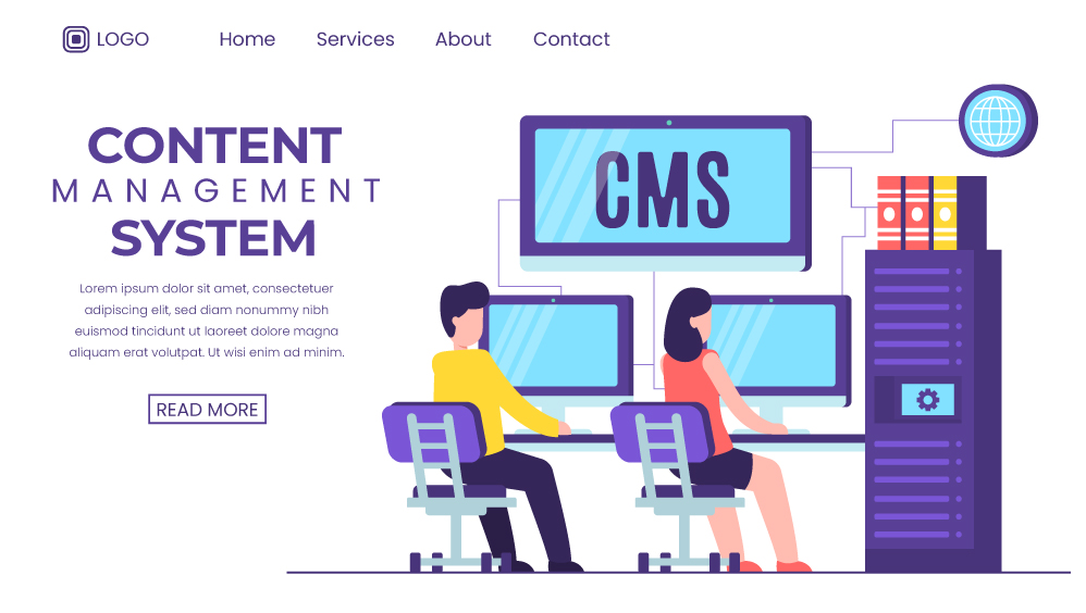 Flat cms