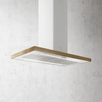 Elica BIO ISLAND WH/A/120X58 ROVERE