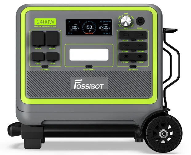 Зарядна станція FOSSiBOT F2400 Green, 2048 Вт*год - фото 8