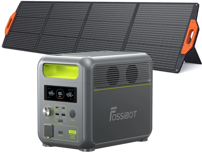 Зарядна станція FOSSiBOT F1200 Green, 1024 Вт*год - фото 7