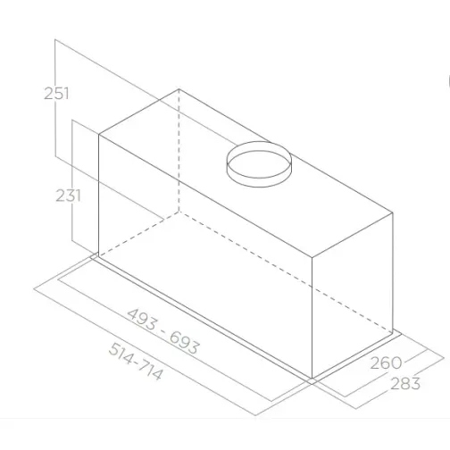 Elica FOLD BL MAT/A/72 - фото 2