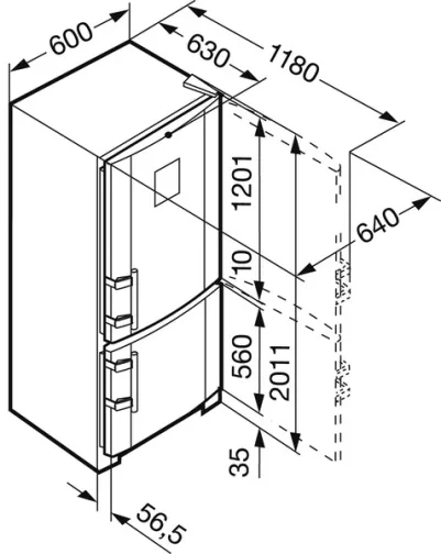 Liebherr CBNPes 3956 - фото 5