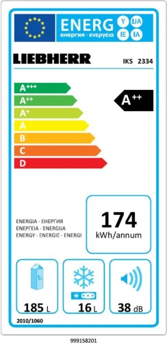 Liebherr IKS 2334 - фото 2