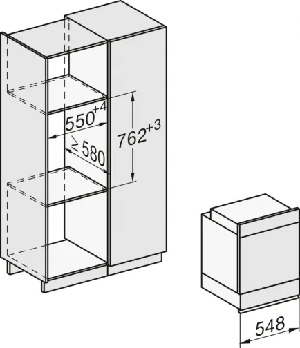 Miele H 2861 B чорний обсидіан - фото 9