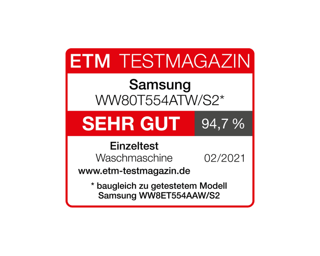 Samsung WW80T554ATW/S2 - фото 49
