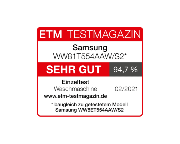 Samsung WW81T554AAW/S2 - фото 13