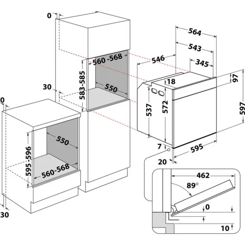 Whirlpool WOI5S8HM1SBA - фото 16