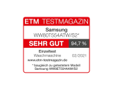 Samsung WW80T554ATW/S2 - фото 8