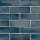 Blue Shimmer Glass Subway Tile