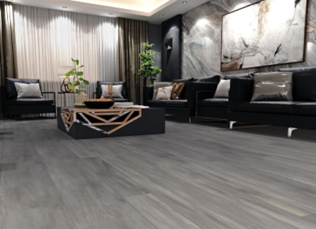 Room Scene of Salmon River (mixed) - Vinyl by Proximity Mills