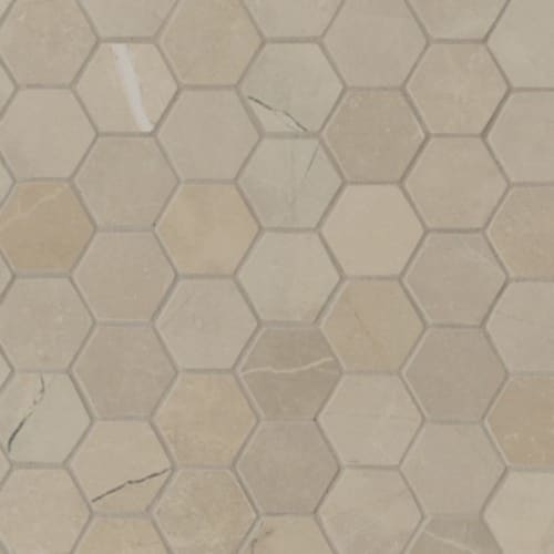 Sande in Cream 2x2 Hex - Tile by MSI Stone