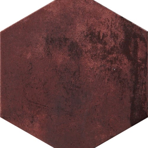Red Clay 9 1/2" X 11" Hexagon