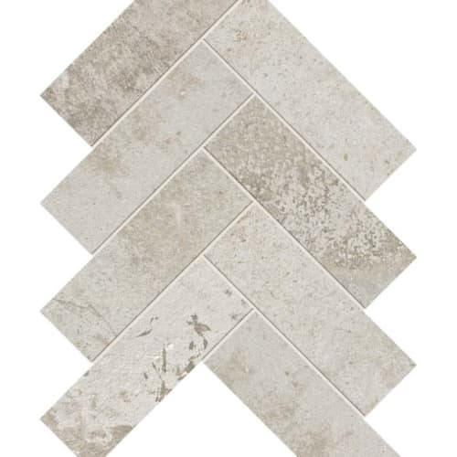 Rift by Atlas Concorde - Chalk Herringbone Mosaic