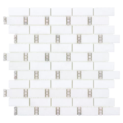 The Finish Line by Anthology Tile - Pale Beige Dominos