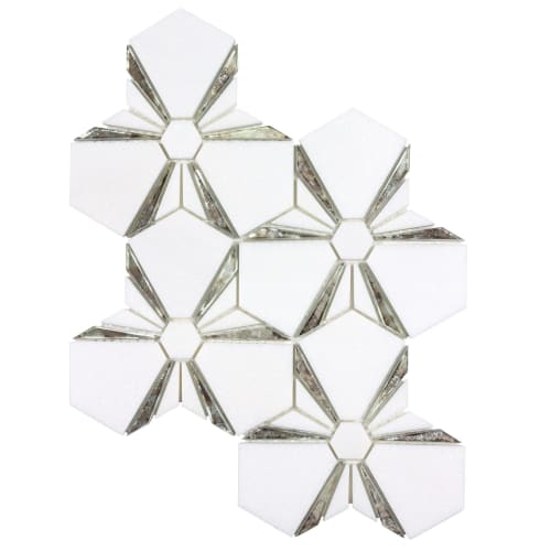 Dazzle by Anthology Tile - Kaleidoscope Silver