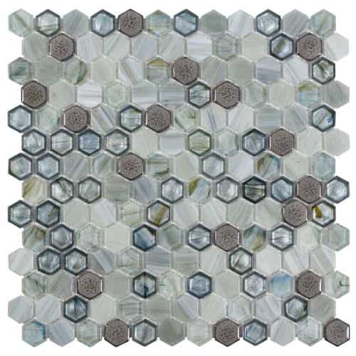 Glassique by Anthology Tile - Brocade Lagoon