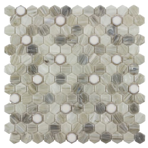 Glassique by Anthology Tile - Brocade Sepia