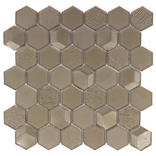 Monet Magic by Anthology Tile - Champagne Hex