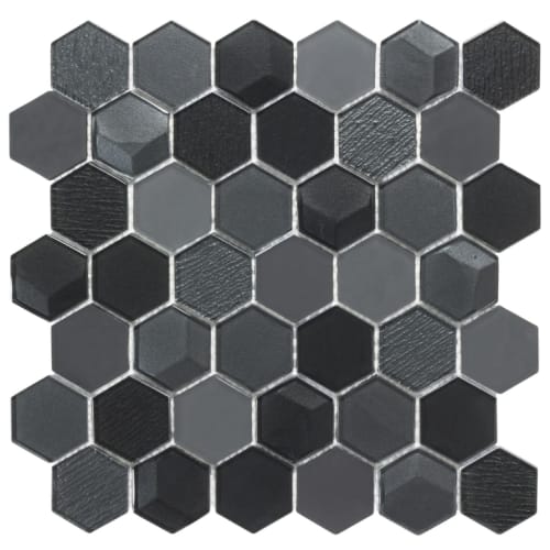 Monet Magic by Anthology Tile - Smokey Hex