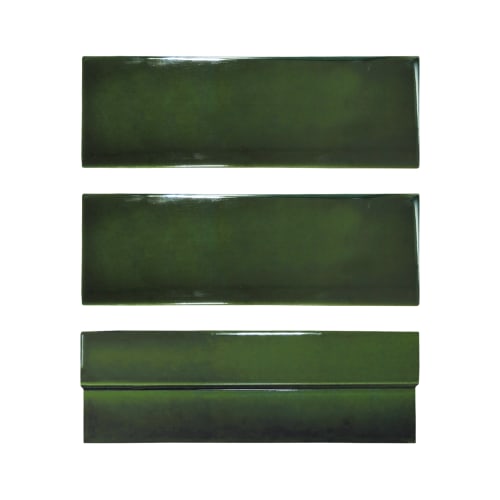 Casablanca by Lungarno Ceramics - Emerald 2X6