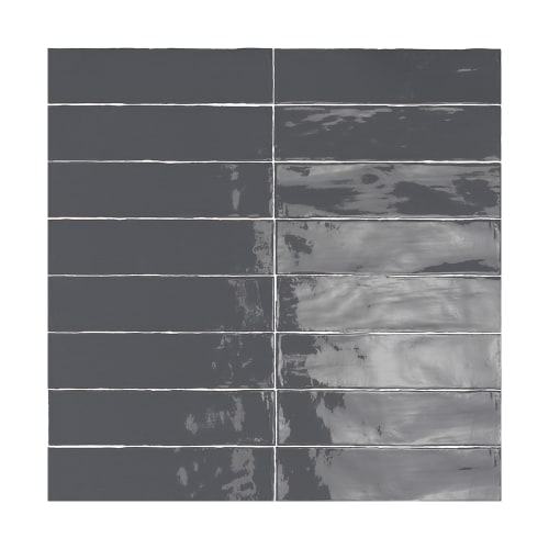 Lungarno Ceramics Linea Ghiaccio Glossy 3 X 12 Tile Carson City