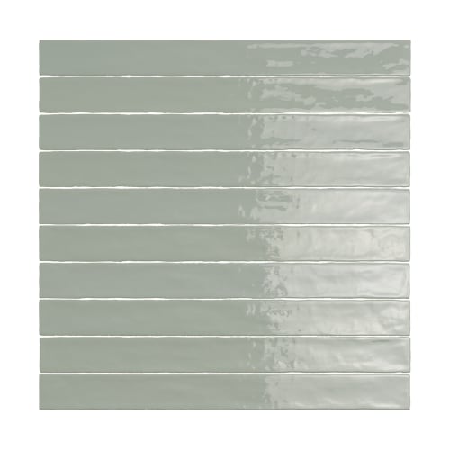 Linea by Lungarno Ceramics - Verde Menta Glossy 2 X 20