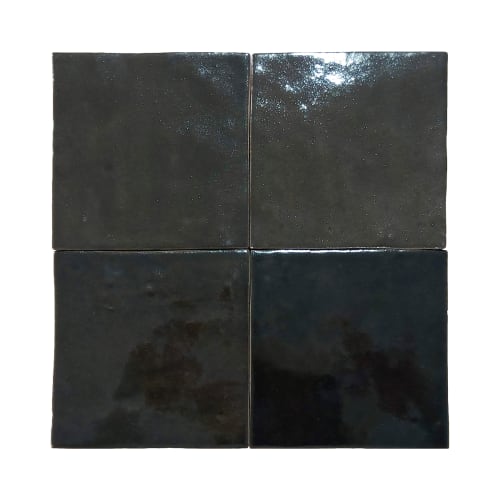 Marrakesh by Lungarno Ceramics - Berber Black 4X4