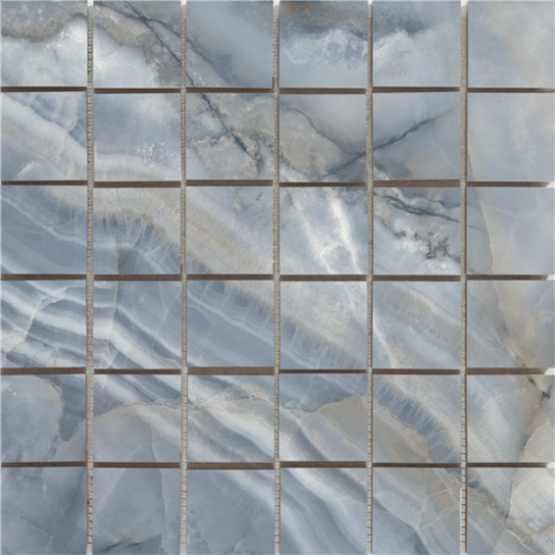 Athena by Happy Floors - Cielo / Polished 12 X 12 Mosaic