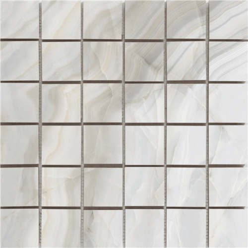 Athena by Happy Floors - Plata / Polished 12 X 12 Mosaic