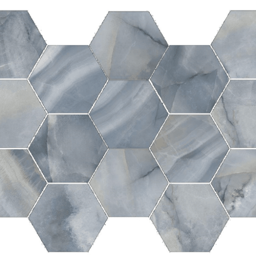 Athena by Happy Floors - Cielo / Polished 10 X 14 Mosaic