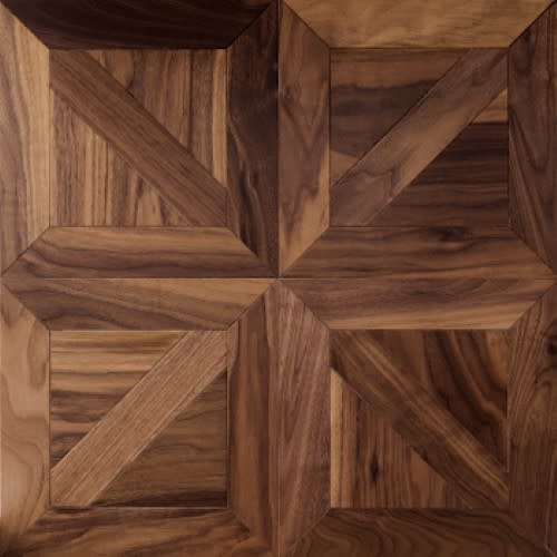 Mosaic Wood - Mosaic Floors by Coswick Ltd. - Langeais Walnut Traditional 3/4" 2-Layer T&G 25?