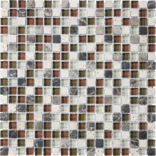 Bliss by Florida Tile - Cabernet 12X12 Mosaics