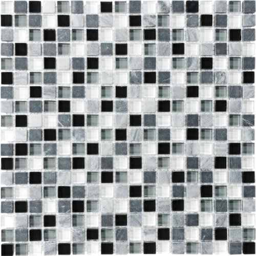 Bliss by Florida Tile - Midnight 12X12 Mosaics